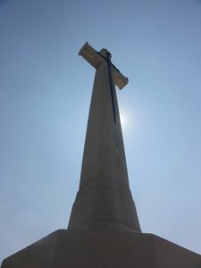 One of many WW1 memorials in Belgium