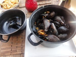 Mussels in Bruges